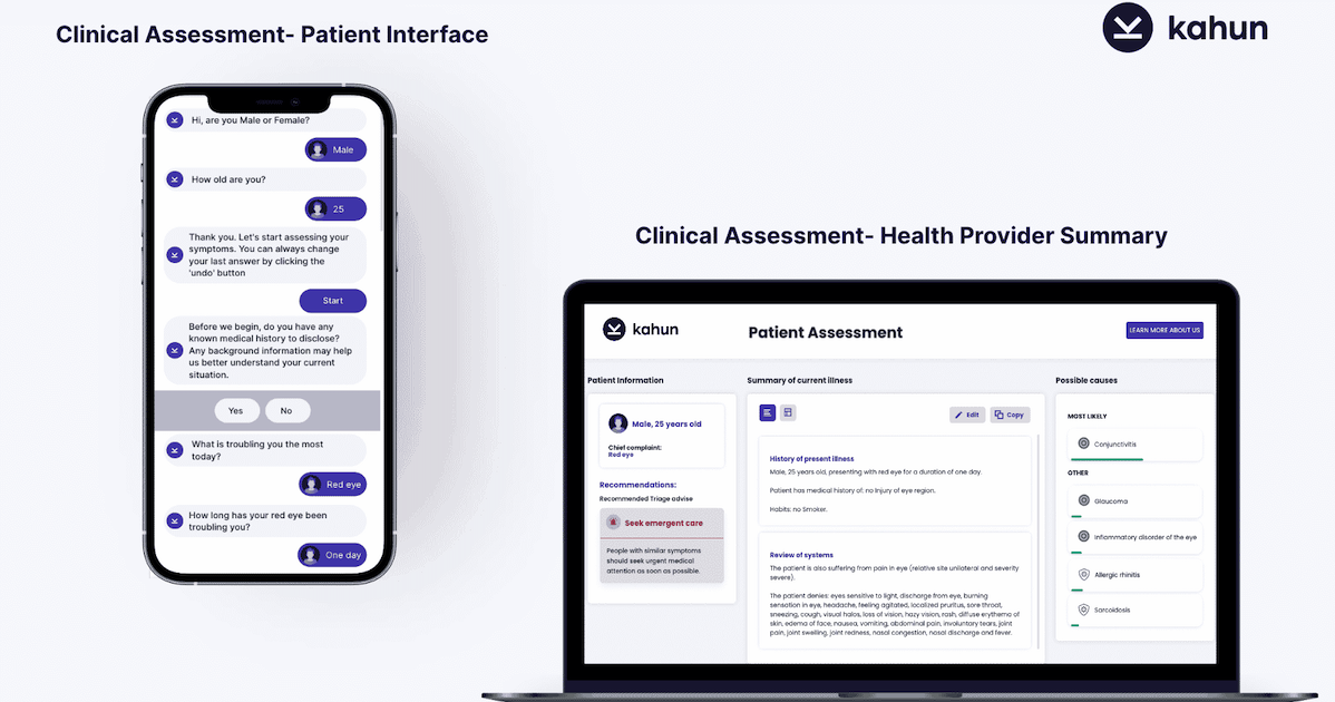 Kahun raises $8M for AI enabled clinical reasoning chatbot