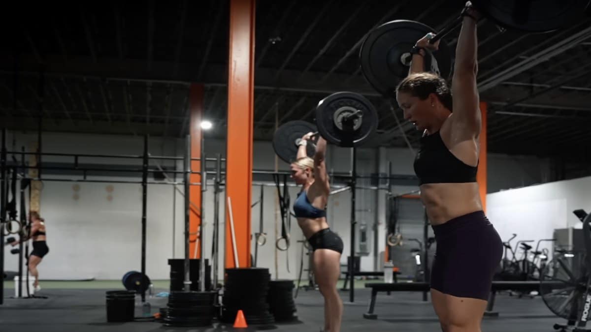 Tia-Clair Toomey and Brooke Wells Get After It in Team Training for 2022 Down Under Championship
