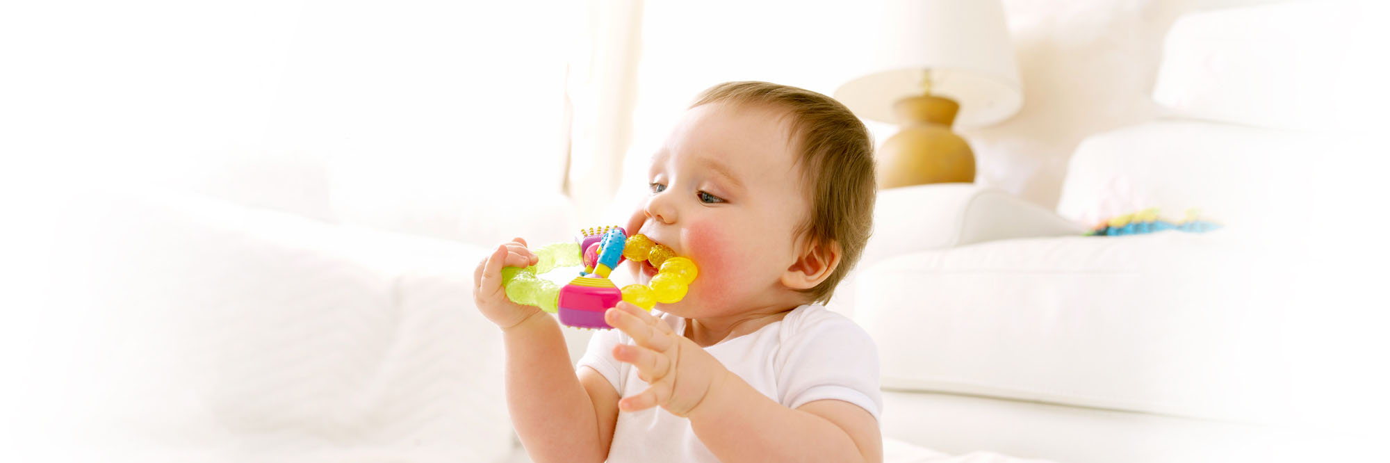 At what age do babies start teething?