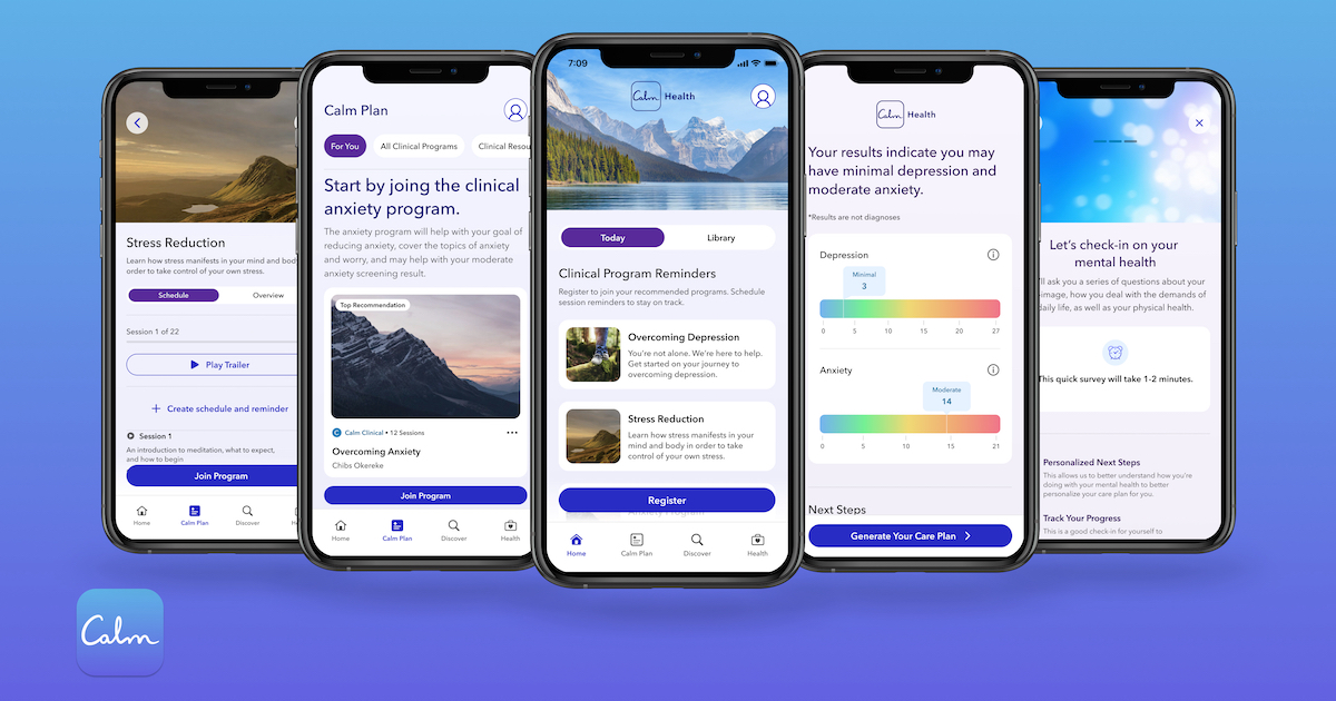 Calm announces clinical mental health offering